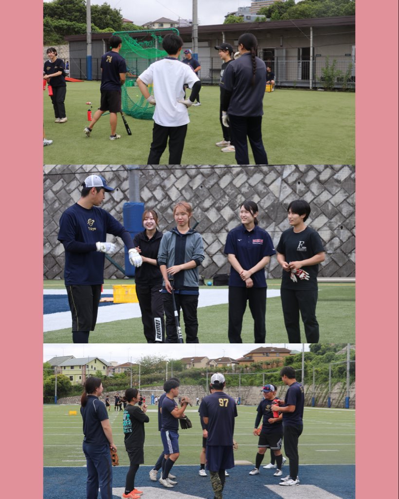 kantojunko's tweet photo. 【6月21日(日)練習会の様子】
6月21日(日)に帝京大学八王子アメフト場で練習会を開催いたしました！

今回は12名にご参加いただき、帝京大準硬式野球部の皆さんと合同練習を行いました！

次回の練習会もたくさんのご参加をお待ちしております！
#準硬 #JUNKO 
#関東準硬式レディース
#可能性ひろがる https://t.co/2N1axOi1gX
