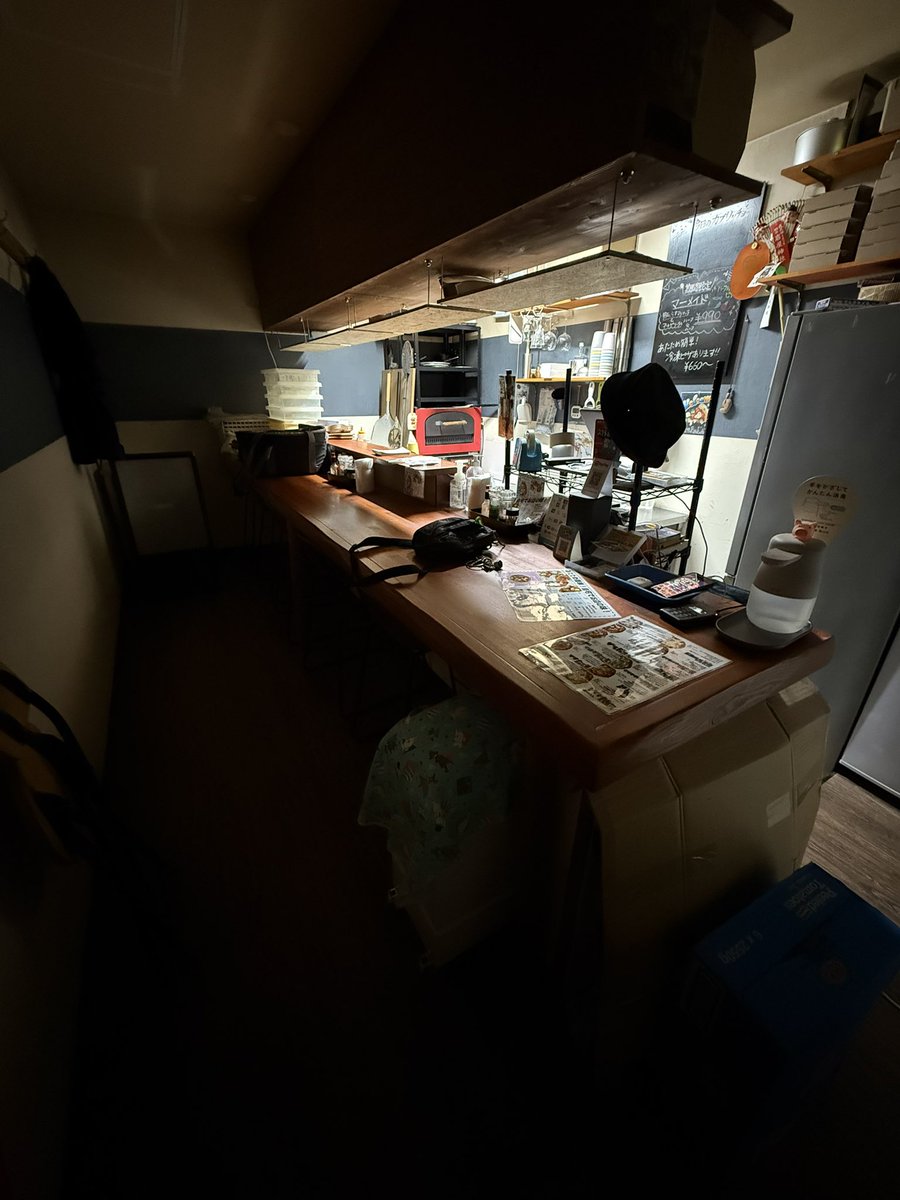 domefac's tweet photo. 昼夜共にたくさん焼かせていただきました。
材料なにもかも使い切りましたー
冷凍ピザめちゃ売れてます！
在庫少なくなってますので、お早めにどうぞ
明日もご来店、ご注文お待ちしてます https://t.co/mrTUvoJvZ6