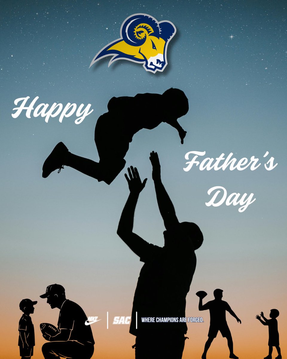 TxWesFootball's tweet photo. Happy Father’s Day to all the dads, father figures, and mentors who make a lasting impact every day.

Thank you for the lessons, the sacrifices, and the love that help shape champions on and off the field.

#HappyFathersDay 🐏💙💛 #WhereChampionsAreForged https://t.co/EyOCtib0Dx