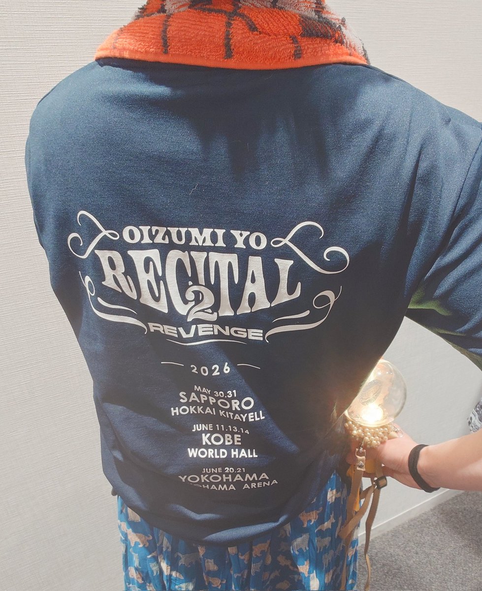 HY_NACS's tweet photo. 横浜アリーナ2日間が本当に楽しくてあっという間に過ぎちゃったぁ
思い出として本日の後ろ姿を残します https://t.co/B4KTFSXhsg
