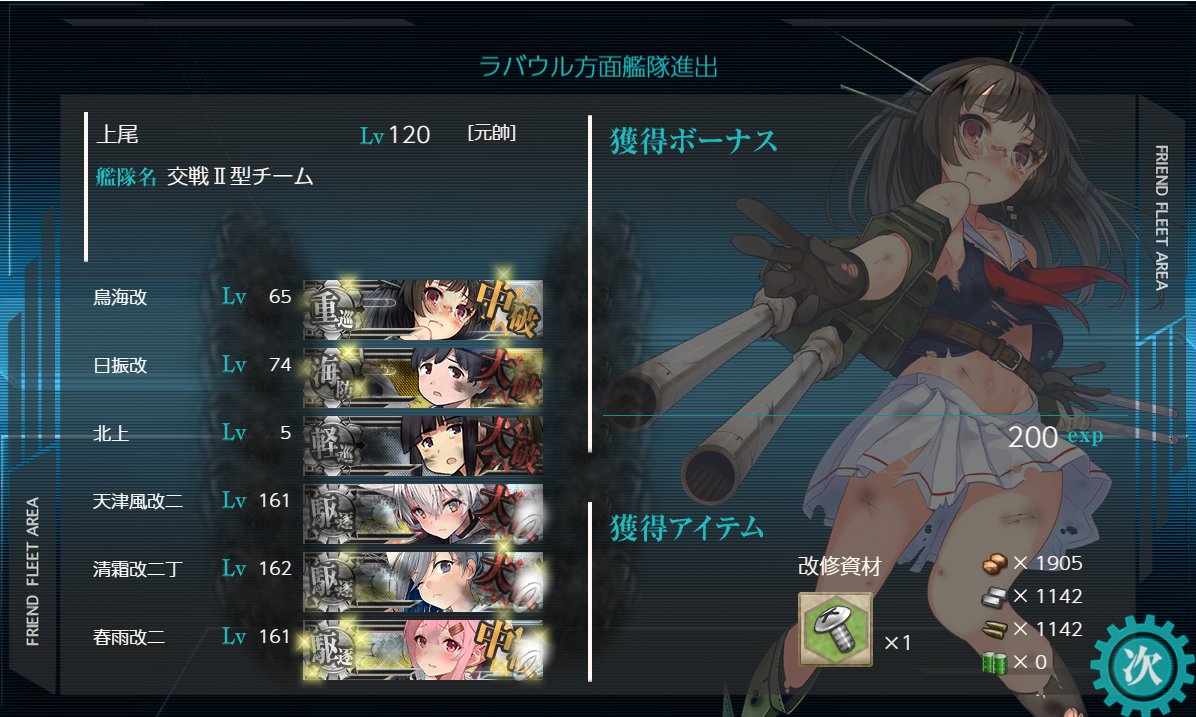 qqd32rbb's tweet photo. 交戦Ⅱ型の重巡旗艦は、いつものように鳥海。鳥海牧場のゴールがこの遠征なのです。(^▽^* )♪ https://t.co/hAhltFuhzh