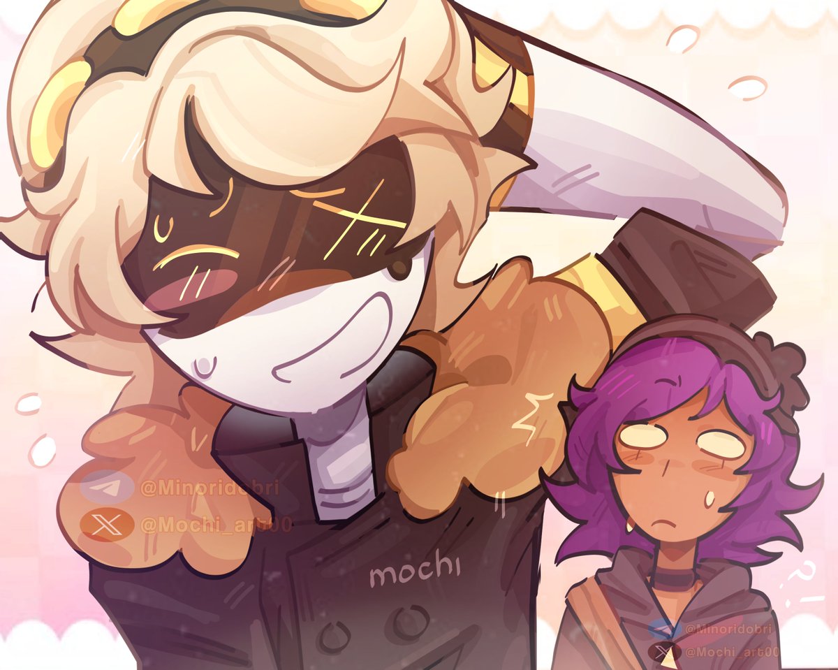 Mochi_art00's tweet photo. He's such a cutie 
#nuzi #murderdrones https://t.co/LeWbshCPHF