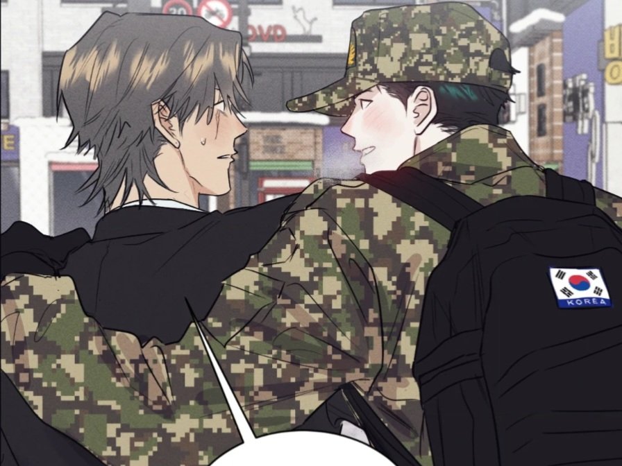 ohjens's tweet photo. "is it because of the military uniform? it seems like it has grown quite a bit. meanwhile, his face still looks like a baby's."

more precisely, jongwu has gotten even cuter and his behavior is still the same. 🙂‍↕️

#ALovelyMeal #식후경 https://t.co/sMZo37pm71