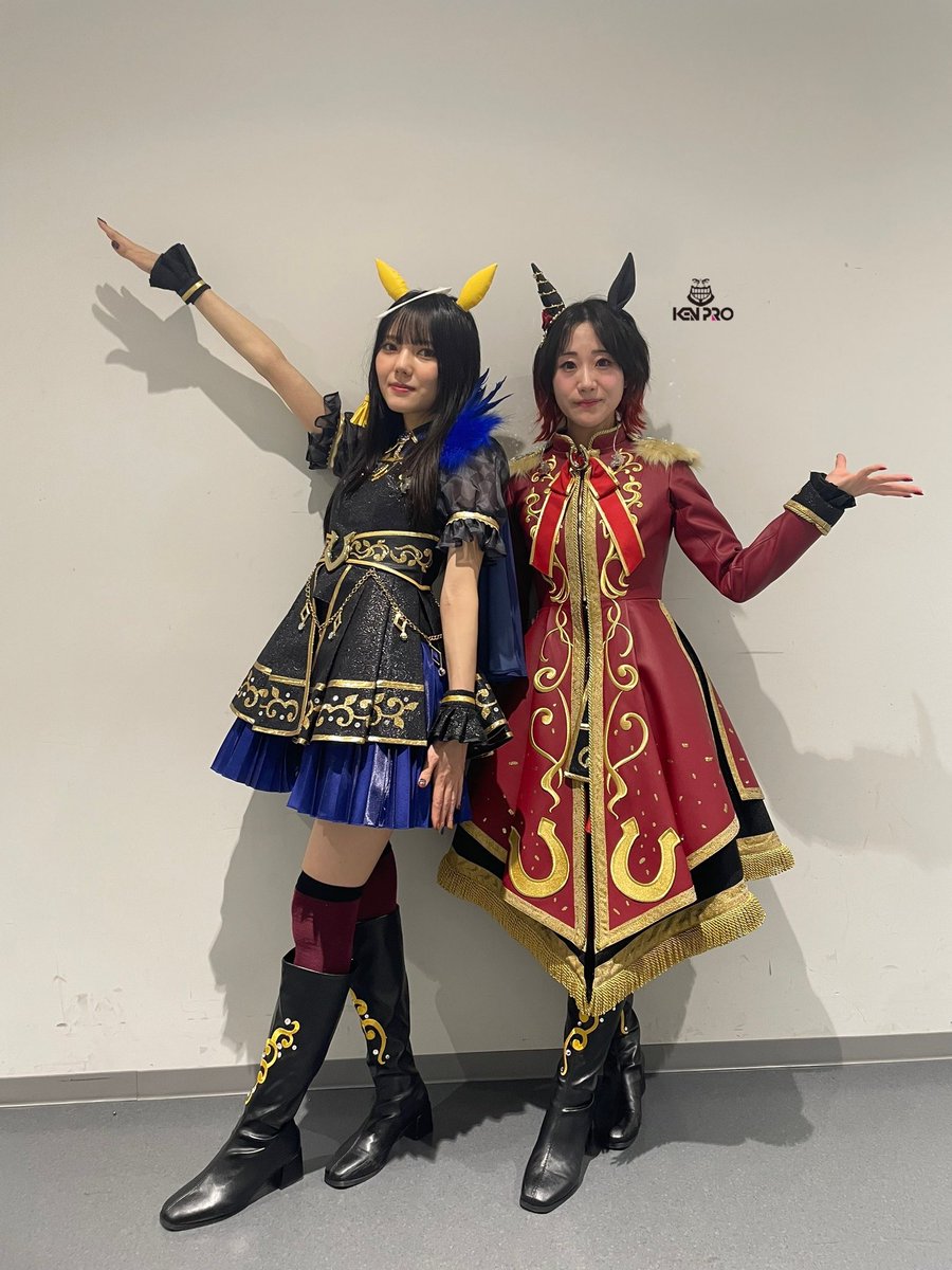 kenpro_official's tweet photo. 【出演報告】#望月ゆみこ #菊池ゆりな
『ウマ娘 プリティーダービー 7th EVENT WORLD TOUR 「THE STAGE」 in TOKYO』
#カルストンライトオ 役 望月ゆみこ
初出走 #ローズキングダム 役 菊池ゆりな
真っ直ぐに優雅に、無事ゴールインしました✨
ご声援ありがとうございました🐎
#ウマ娘7th東京 #ウマ娘 https://t.co/RE9VA2d4LN