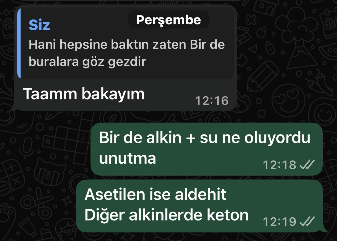 sciencolog's tweet photo. Perşembe günü özellikle dikkat et diyerek 5-6 hap bilgi verdim bugün öğrencim arıyor ayt fende sesiniz geldi kulagıma hocam diyor. 4 tanesi nokta atışı olmanın vermiş olduğu gurur 😎😎 https://t.co/8qSOSWI9Op