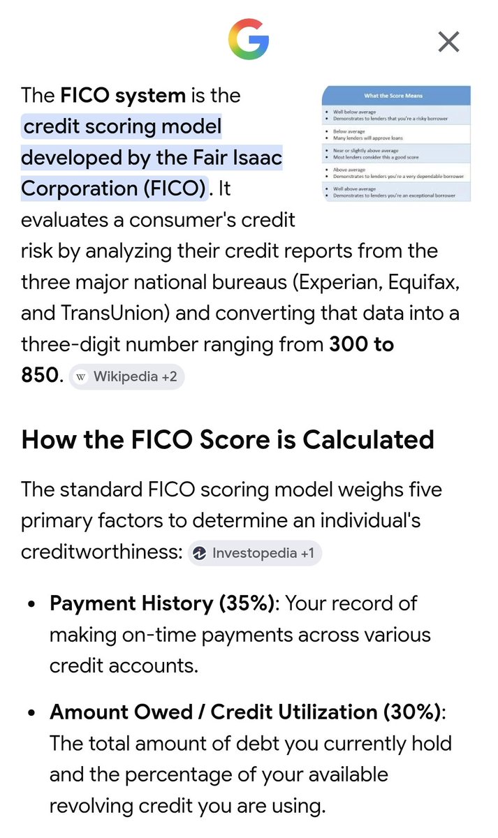 muslimwife1992's tweet photo. #US accusation against #China's "#SocialCreditSystem" - never existed.
Every accusation by USA is a confession - US own #FICO system implemented since 1989. https://t.co/1raTpildeP