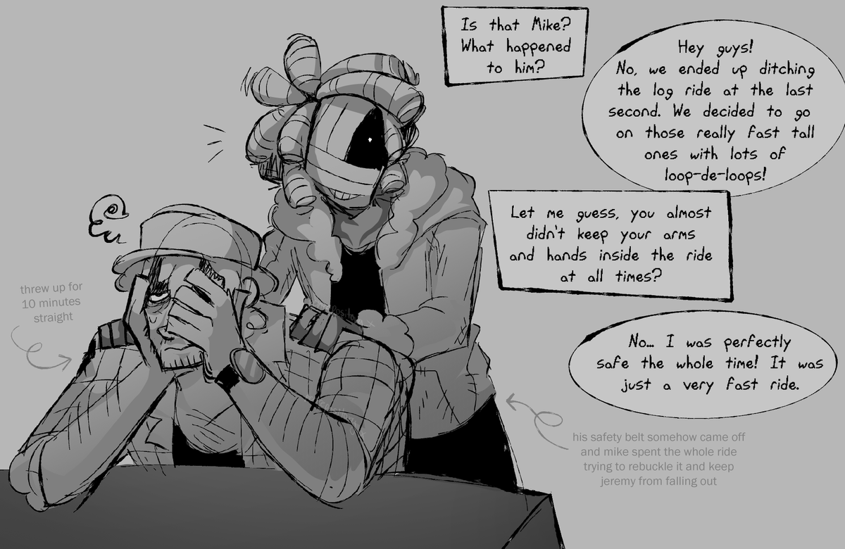 penrepository_X's tweet photo. "your art is banger overall but the way you draw fritz is so delightful it makes me sick in the head . anyway frickguards double date so to speak. chalant and nonchalant togehter all at once it would be so awesome it would be so cool" -> youre jingling keys in my face anon. here! https://t.co/aYHvoDNDMc