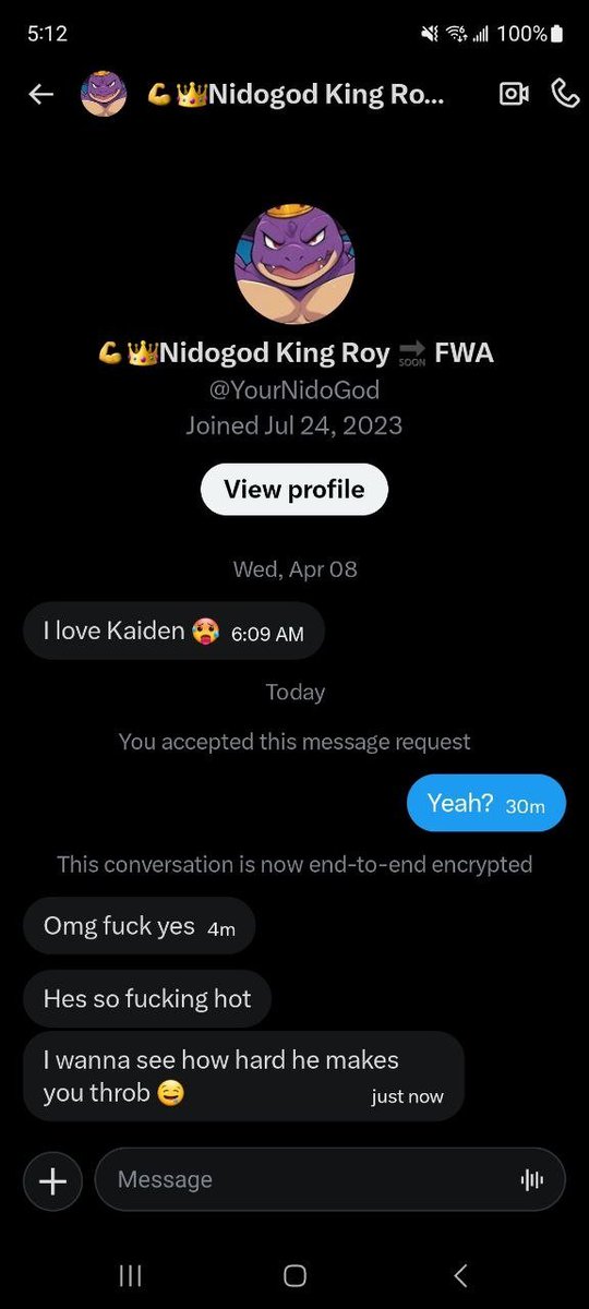 KinkyKaiden's tweet photo. This was the message a boy I turned into my inches permanently got a while back from another "dom". This failure is so  down bad for me that he messaged my cock to profess his love. https://t.co/p0nMaLkkQp