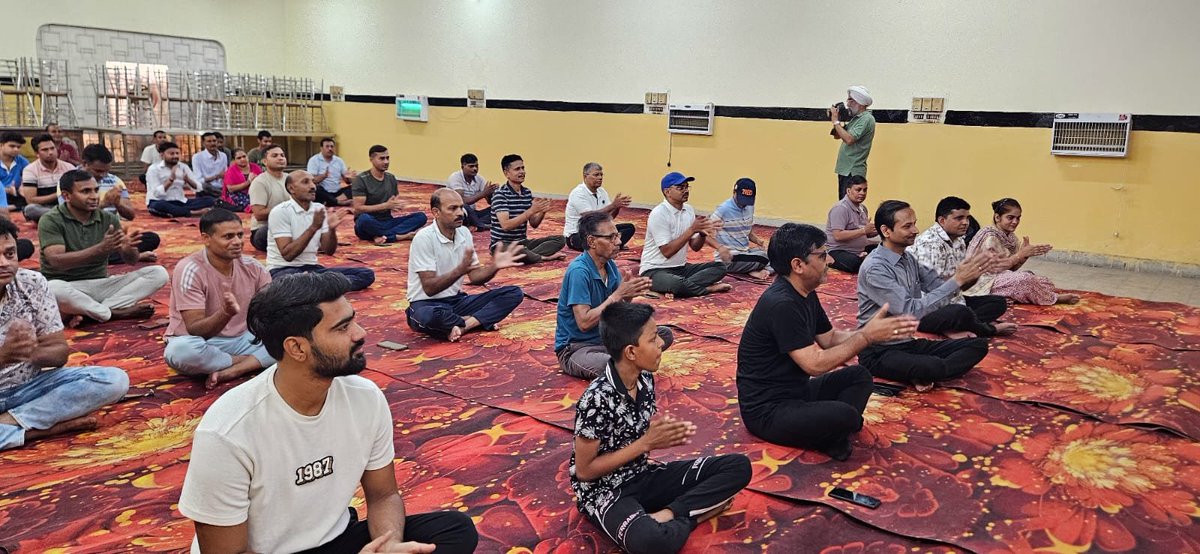 dgrIndia's tweet photo. On #InternationalYogaDay2026, participants of #DGR-sponsored training courses at Prayagraj, Noida, Lucknow, and Bhopal enthusiastically embraced the timeless practice of Yoga, fostering physical well-being, mental resilience, and inner harmony.

The spirited participation reflected a shared commitment towards a healthier, disciplined, and balanced lifestyle.

#YogaDay #YogaForOneEarthOneHealth #DGR #Veterans #SkillDevelopment

@adgpi @indiannavy @IAF_MCC
@niesbudnoida
@ncct_institutes
@PIBAYUSH 
@SpokespersonMoD