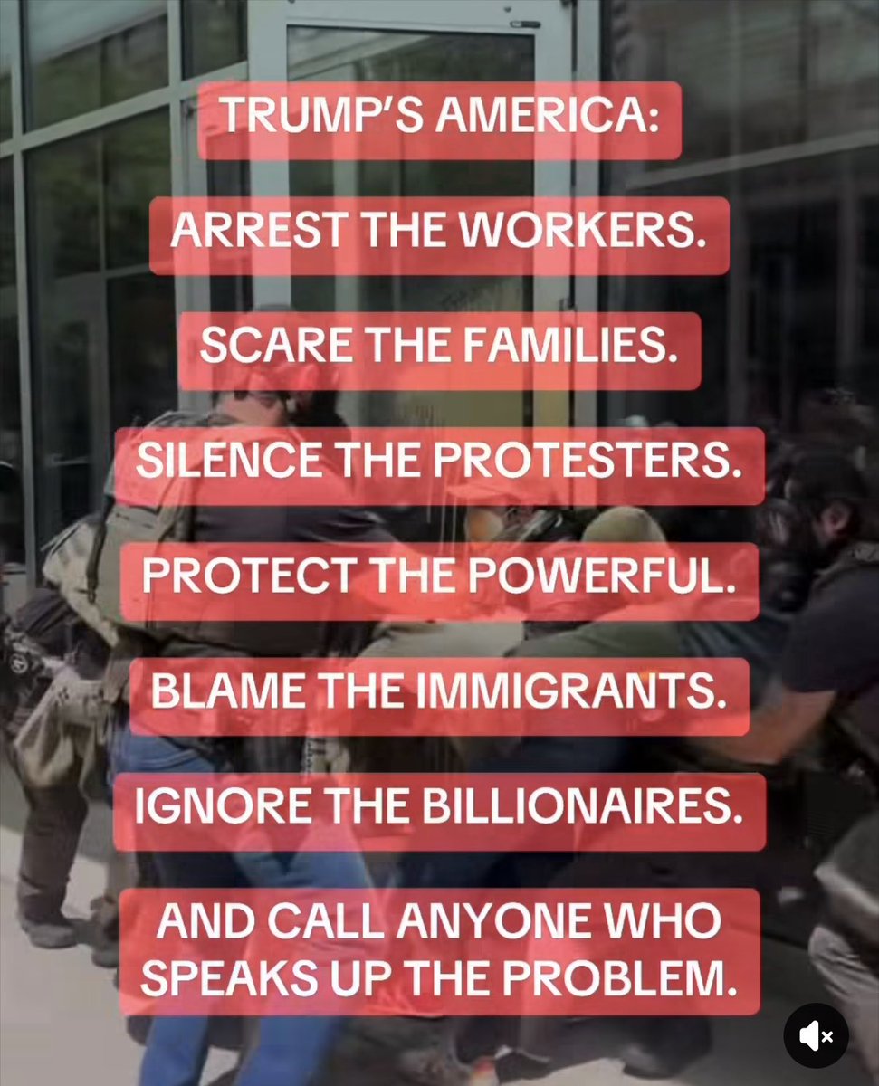 AnnieForTruth's tweet photo. That’s Trump’s America! 😡 https://t.co/IMQOKkzEFI