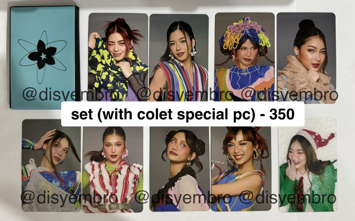 disyembro's tweet photo. WTS LFB ph

Jollibee x BINI Set - 1k set
GBV Set B (w Colet special) - 350 set

📍 meet ups around QC or sf c/o buyer

🏷️ mikha aiah maloi colet jhoanna stacey sheena gwen jollibee bini jollibini gbv grandbiniverse photocard pc https://t.co/lcyxCXhzMr
