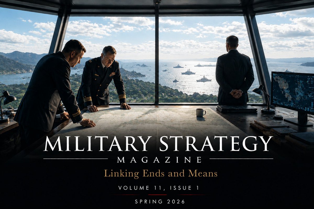 milstrategymag's tweet photo. Strategy is not just a plan.

It is a plan of action that links political ends to military means.

In this new issue: deterrence, Clausewitz, strategic leadership, security cooperation, airpower, and war in the digital age.

Always free to read 👉 https://t.co/NTRN59yIIF