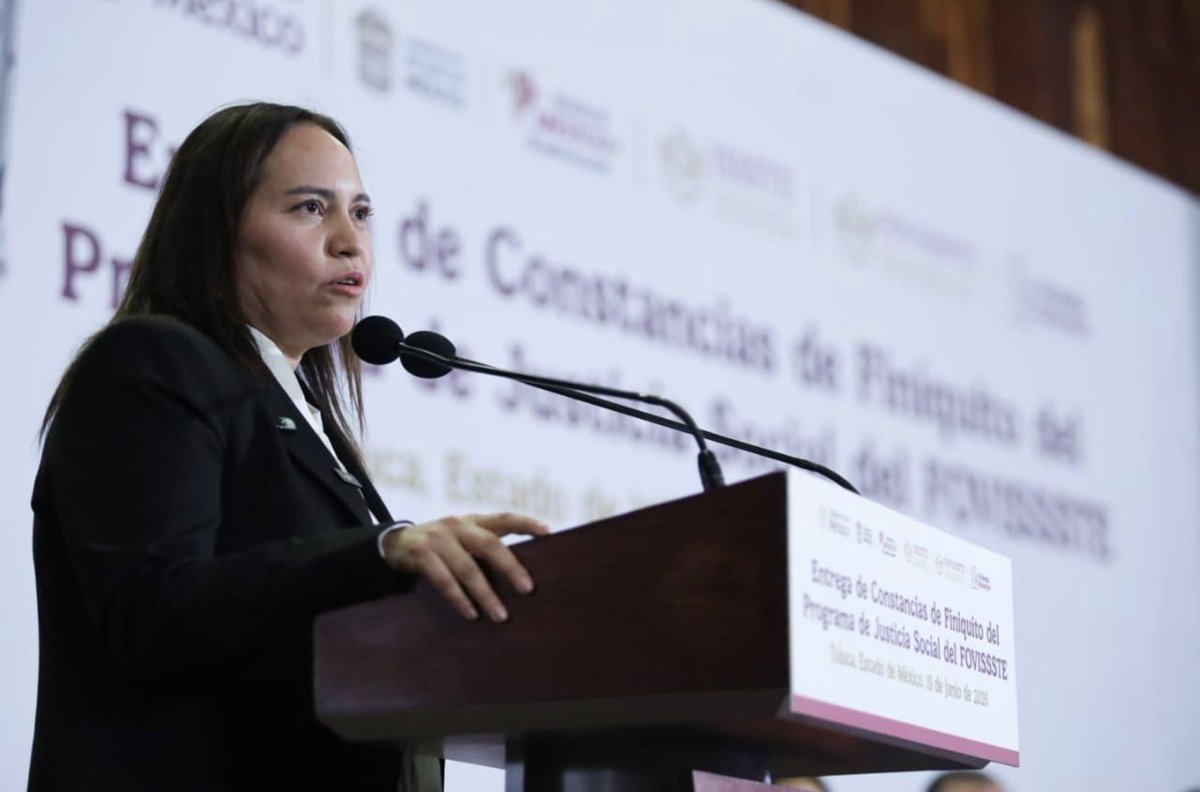 IsssteJalisco's tweet photo. 📰 #COMUNICADO
Liquida FOVISSSTE 462 cr��ditos en el Estado de México.
🔗https://t.co/llgGqhXzwF https://t.co/WdhPRgYxak