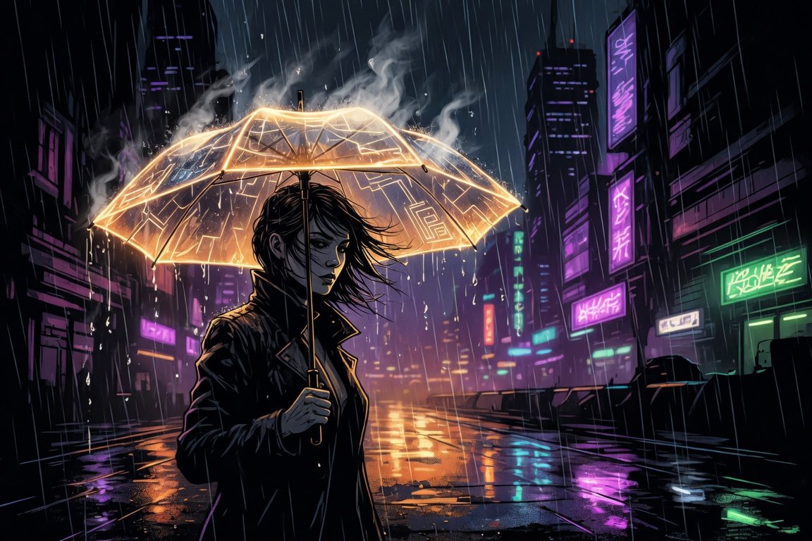 HTransmiss53320's tweet photo. QT Umbrella Art

In the future, umbrellas will keep you warm as well as dry.

#AIArtWork #AIArt #AIArtists #AIArtCommunity https://t.co/DLVOjtPzid