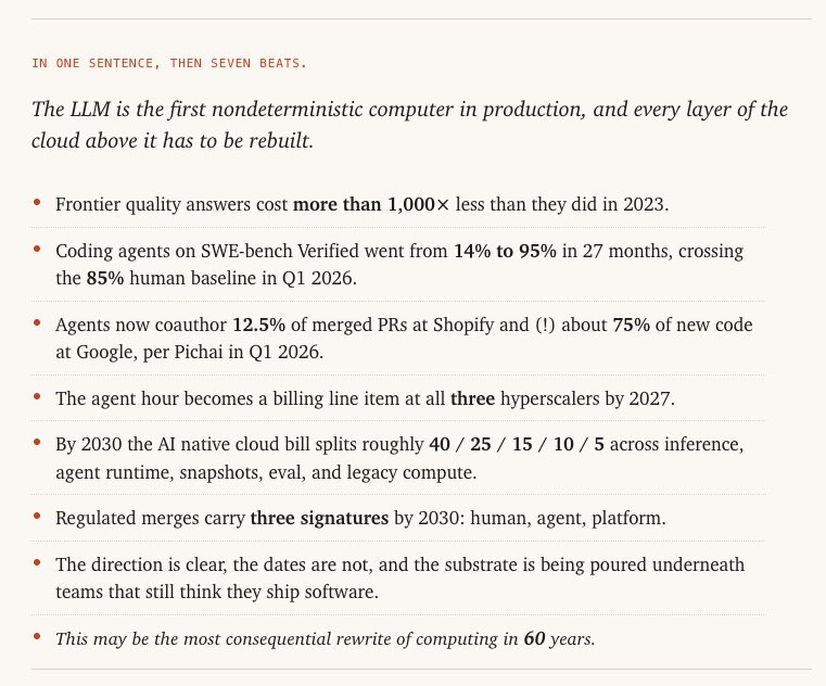 The New Cloud in the Stochastic CPU Era