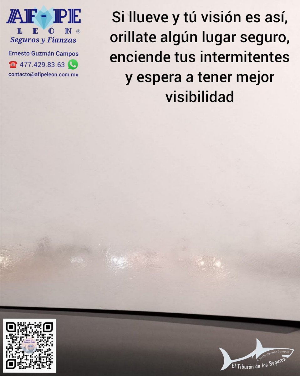 AFIPELEON's tweet photo. SOMOS LA SOLUCIÓN A TUS RIESGOS Y OBLIGACIONES
Tus #segurosyfianzas con #ernestoguzmancampos
el #eltiburondelosseguros 🦈 #elbrokerquetecuida
☎️ 477.429.83.63 | https://t.co/ZYnI5QhwjE | https://t.co/2u3NspoDOM 🌐
📑 https://t.co/gz0OqTGfx3 | https://t.co/P3mzS8Lcf7 💲 https://t.co/D1rwxm5zfK