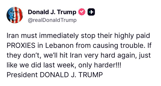 TedPillows's tweet photo. Trump just posted this.

Looks like things aren't as smooth as it seems. https://t.co/8OH95M7Q1m