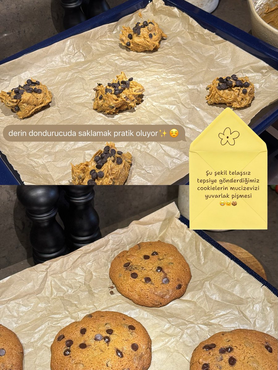 velvetreaderr's tweet photo. Glutensiz unla levain cookie denemesi😍🍪

Not: son videoyu sesli izleyin lütfen.🐤😂 https://t.co/v0iYF4jqAU