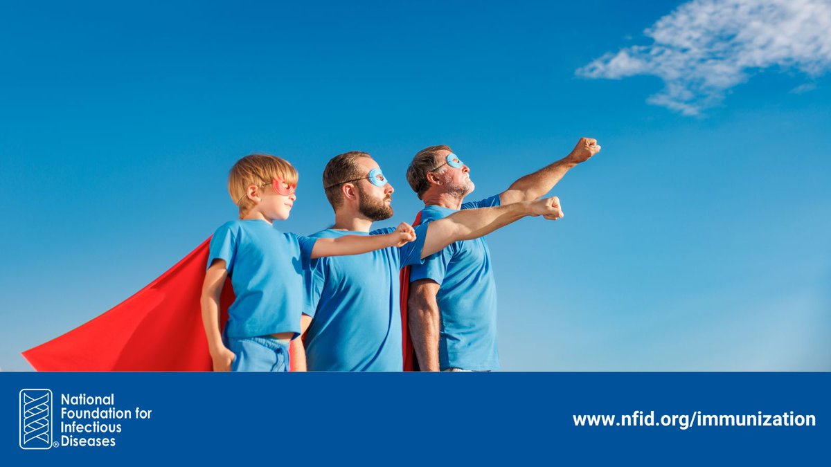 NFIDVaccines's tweet photo. On #FathersDay, give the gift of protection. #Vaccines help keep dads—and the people they love—safe from preventable diseases.
Celebrate health. Celebrate family. Celebrate dads.
#GetVaccinated #NFID #DadsWhoVax https://t.co/30neqyBuhD