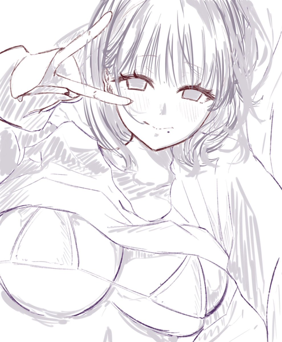 Gr0145's tweet photo. 可愛すぎるお姉さん描けた https://t.co/2WaGpVS6xr