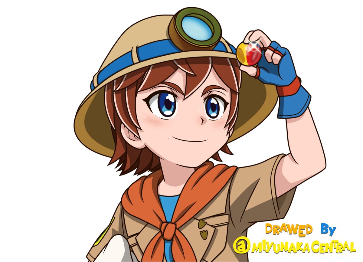 miyunakaCENTRAL's tweet photo. マルコくん初描き！　あとはオーブくんを描き足せば一つの絵になる。 https://t.co/TLxja6VpWR