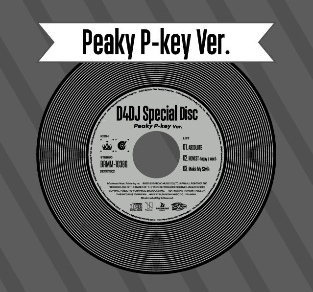 sameyamiyasi124's tweet photo. #Nowplaying ABSOLUTE - Peaky P-key (愛美, 高木美佑, 小泉萌香, 倉知玲鳳) (D4DJ Special Disc Peaky P-key Ver.) https://t.co/CVa5G27v6A
