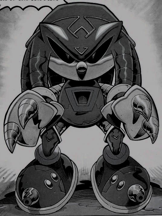 PirateCatto's tweet photo. Metallix news: It is said that Knuckles concept Character "Rival" Would probably be the takeover of him, he states: "Well, they took him scrap by scrap, I don't see why not making me an parody account."

on other news, Metallix Mark 2 Has killed Super sonic. https://t.co/oj5l0icaZF