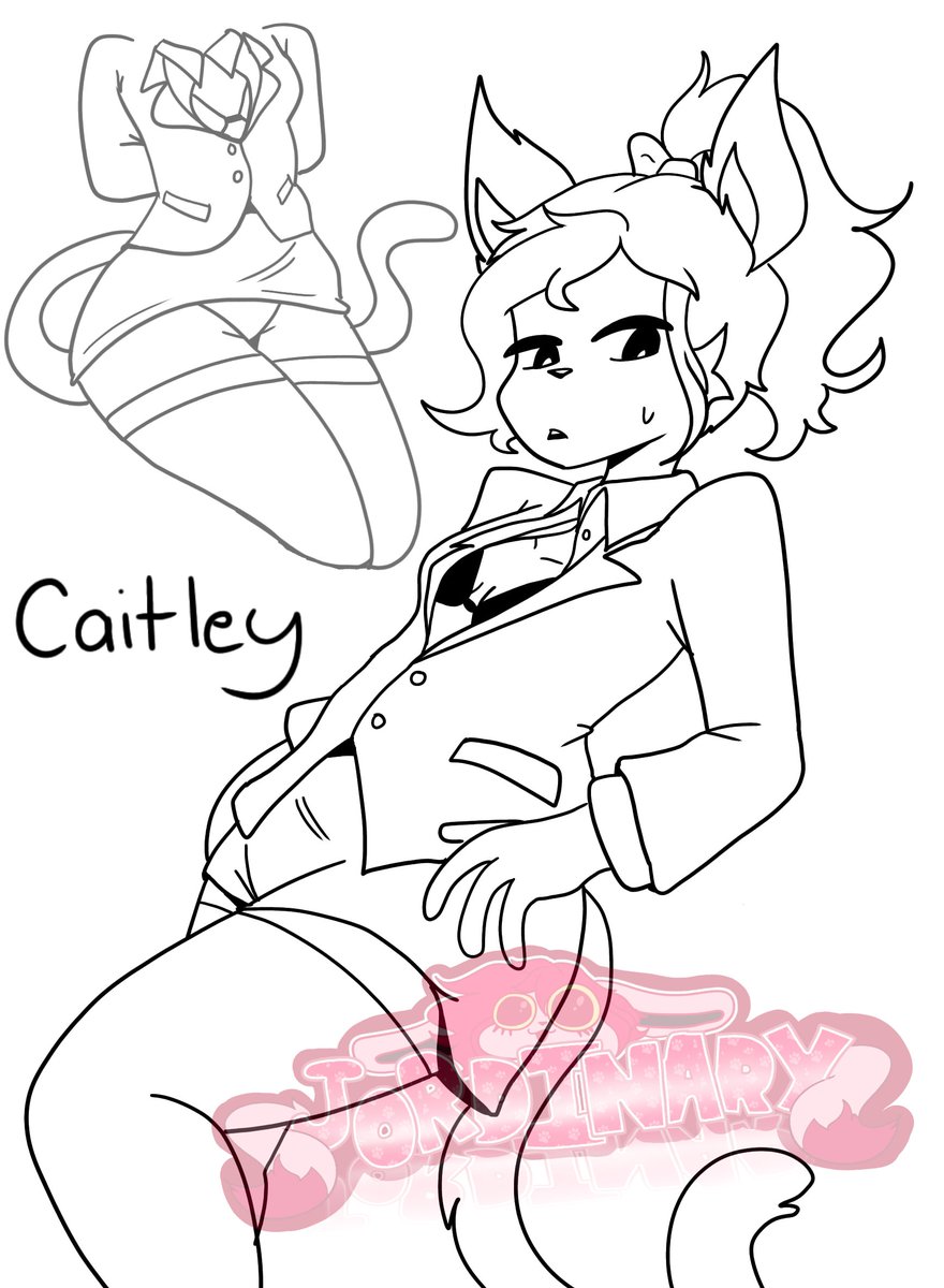 jordinarydraws's tweet photo. Meet Caitley. Something y'all gotta know Is that I've been doing nsfw works for comms only, but I think I wanna try branching out and start doing some suggestive/nsfw art works as to also practice my arts. So feel free to comment for suggestions #art #furry #commission #lewd https://t.co/FGjNBSCcBN