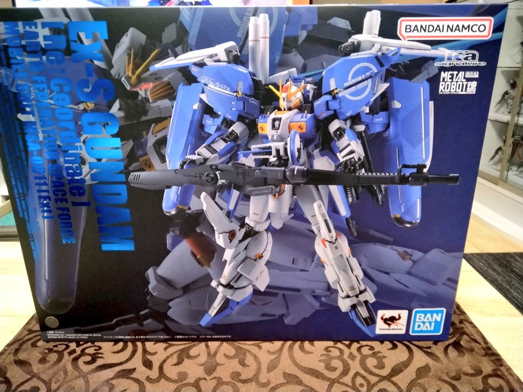 手作り　鉄製ロボット　ガンダム風 ♯6メタルロボット魂EX-Sガンダムを開封していく！