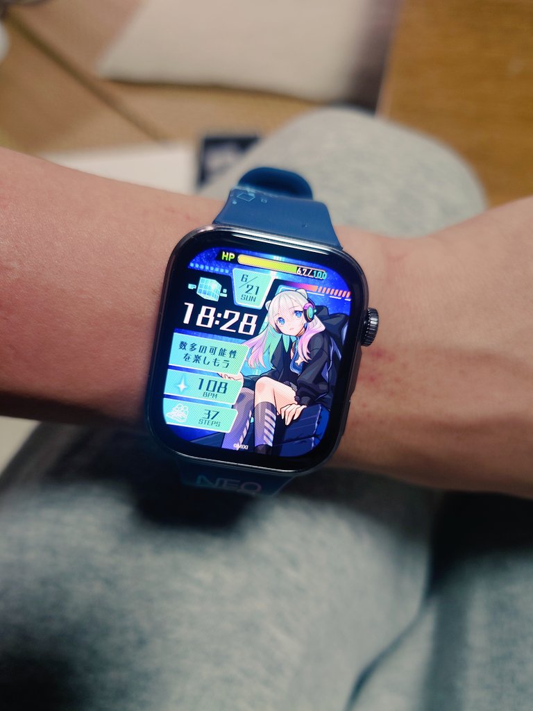 Tomotyan_5's tweet photo. 友達が早めの誕プレ
スマートウォッチ買ってくれた感謝
大切に使います
ありがとうございます(⁠•⁠‿⁠•⁠)
＃モンスターストライク
#モンスト
＃ネオ
＃スマートウォッチネオモデル https://t.co/caNP0N7gER