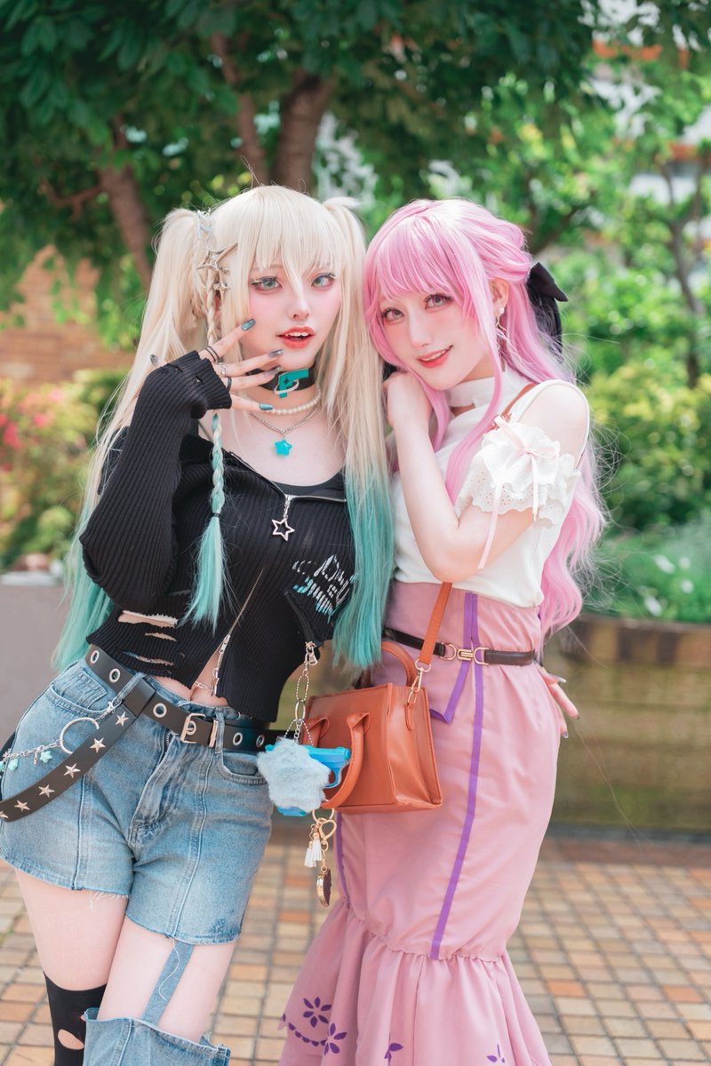 hikanaaan0819's tweet photo. 【🌈🕒 Y④T④ 】cos

🦈✦    @amsym_riev_ 
🥢       @hikanaaan0819 

photo:@waddleDcam https://t.co/E0iSBXKeXh