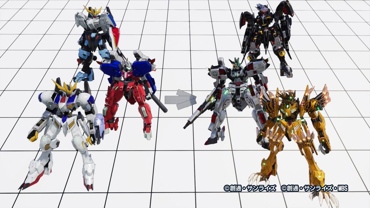 JSg3539's tweet photo. こちら、ビルド前の機体とビルド後の機体の比較ジオラマになります。

①[ガンブレBefore and aftef①]
②[ガンブレBefore and aftef②]
③[ガンブレBefore and aftef③]
④[ガンブレBefore and aftef④]

#ガンダムブレイカー4  
#ガンブレ4
#GundamBreaker4 https://t.co/gSgJu3FeEK