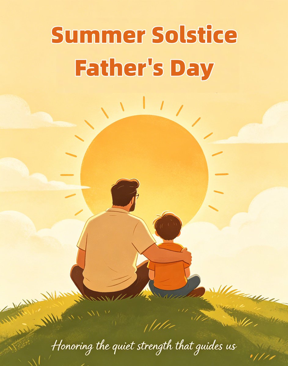 CSCEC_MALDIVES's tweet photo. Today is the Summer Solstice, one of China’s 24 solar terms and the longest day in the Northern Hemisphere. As it also marks Father's Day, a gentle reminder that, like the sun's enduring glow, a father's love stays constant. Honoring the quiet strength that guides us. https://t.co/mVKo0t9U3W