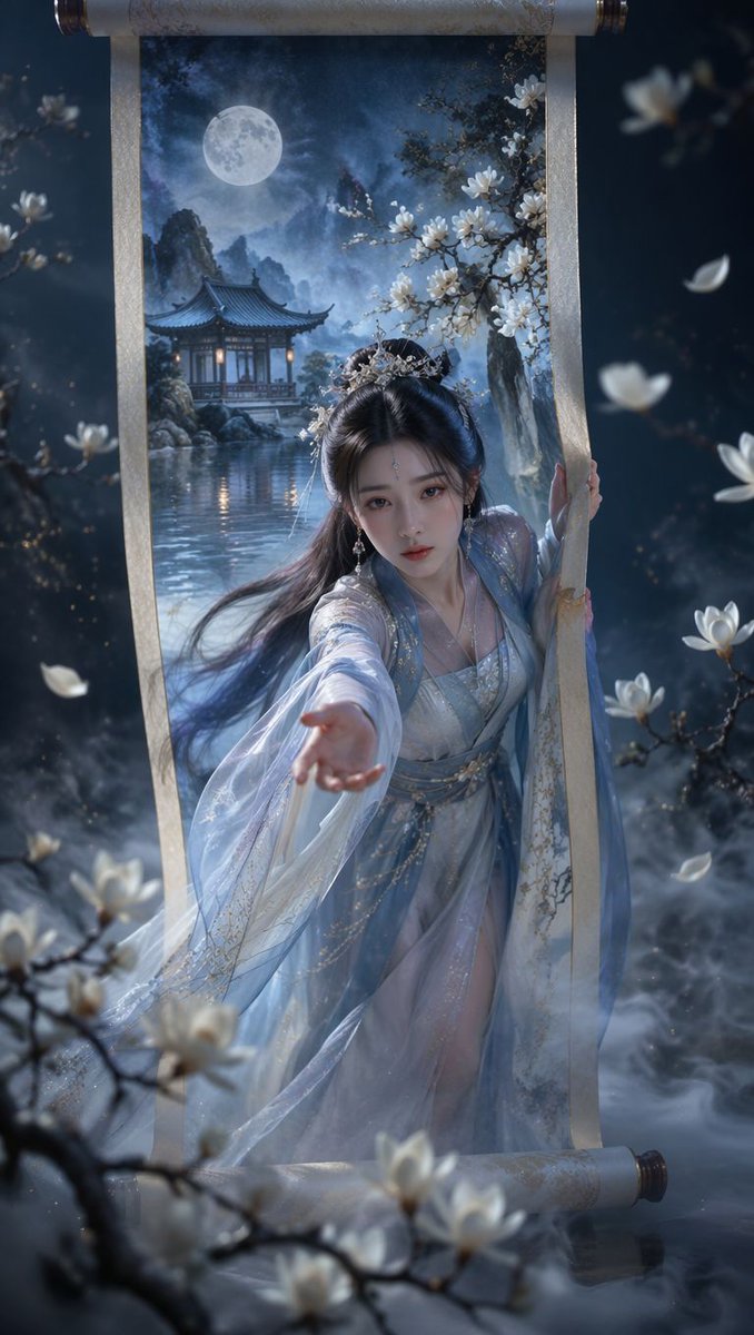 Moonlit Immortal Scroll Emergence