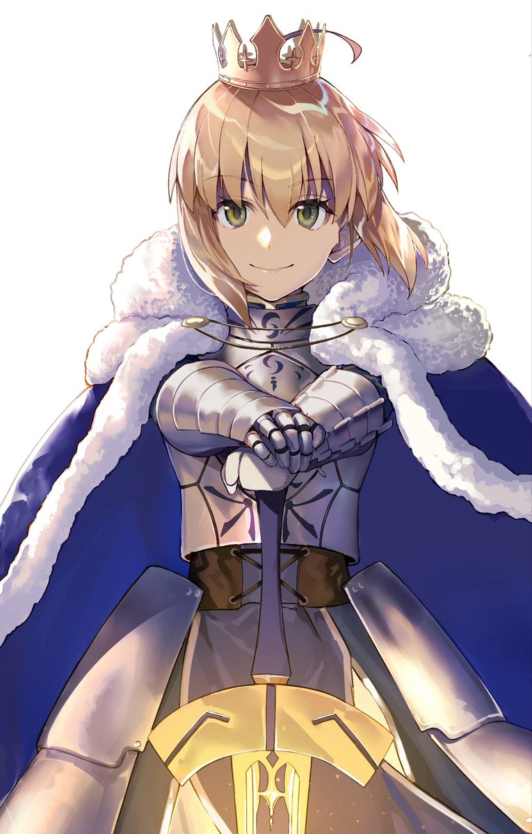 ore624's tweet photo. これは結構前に自己満で描いたセイバー。 https://t.co/IbYwFkgcC1