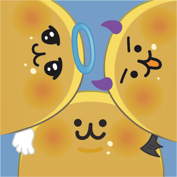 emojiko_suki's tweet photo. その後の3もじ🍪 #えもじの子 https://t.co/odCrSqldW9