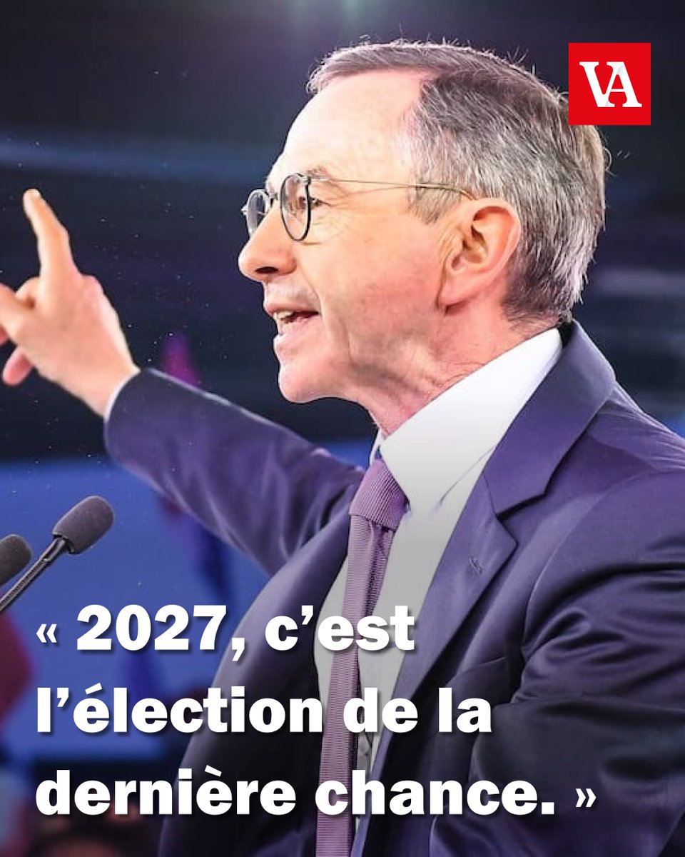 Valeurs's tweet photo. Présidentielle 2027 : Bruno Retailleau sur la ligne de départ
https://t.co/UwhDkPlHCM https://t.co/qPcYY9l6XN