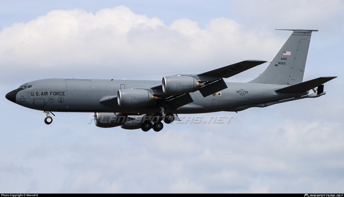 CoronetEast's tweet photo. FIST 91 (58-0113) and FIST 92 (62-3553) arrived at Travis AFB #KSUU from Fairchild AFB #KSKA this morning. They should be dragging fighters taking part in RIMPAC 2026 to Honolulu #PHNL tomorrow on #ALTRV Coronet West 512 #CoronetWest #CW512 #DORY #RIMPAC https://t.co/pXvqILRv4L
