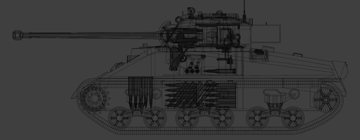 Nicky_Ferrius's tweet photo. Xray view. less detail than the tiger P but still good enough to put in my game for test https://t.co/9Pb44kIZIZ