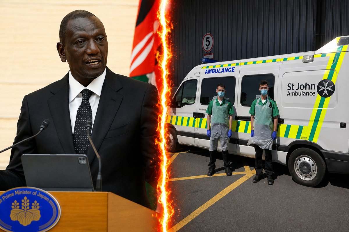 sholard_mancity's tweet photo. BREAKING: The President announces giving St. John Ambulance 1 acre in Upper Hill, while Parliament pays Ksh 300M to take over their current site near Bunge Towers, which sounds good.

Real question: Are we still a democracy? 

If the President can bypass ministries, issue land orders, and direct Parliament’s budget straight from State House, the separation of powers is completely broken.

If independent institutions are being run by executive decree, what is the work of the Constitution? 

Am I the only one seeing a dangerous precedent here?