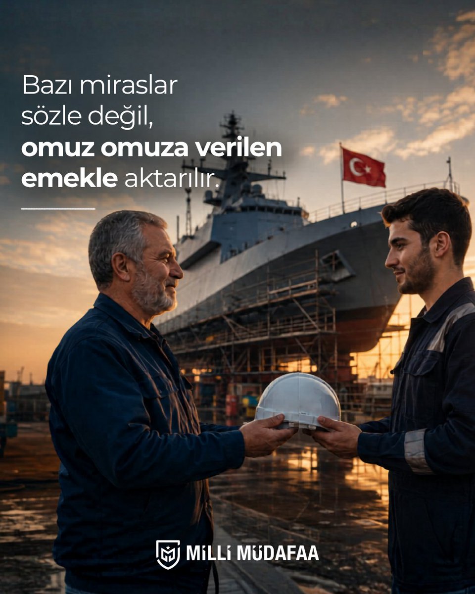 millimudafaa_tr's tweet photo. Bir evladın cesaretinde, emeğinde ve ülkesine değer katma yolculuğunda çoğu zaman bir babanın sessiz desteği vardır.

Bazen bir omuz dokunuşu, bazen yol gösteren bir bakış, bazen de “yapabilirsin” diyen güçlü bir inanç���
Geleceğe iz bırakan tüm evlatların arkasında; güven veren, emek veren ve gururunu sessizce taşıyan babalar var.

Babalar Günü kutlu olsun.

#BabalarGünü #MilliMüdafaa #SavunmaSanayii #MilliTeknoloji #Türkiye