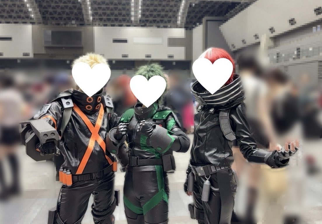 atarukaki's tweet photo. CC福岡お疲れさまでした.ᐟ

天才おニケ先生が衣装を作ってくれて、
ステルススーツのショートで参加させていただきました(*´꒳`∩)

オリジン組めっちゃかっこいい.ᐟ
スペースに来ていただいた皆さま、交流してくださった皆さま、本当にありがとうございました💙

#CC福岡 #CC福岡64 https://t.co/hPPhfM9wgW