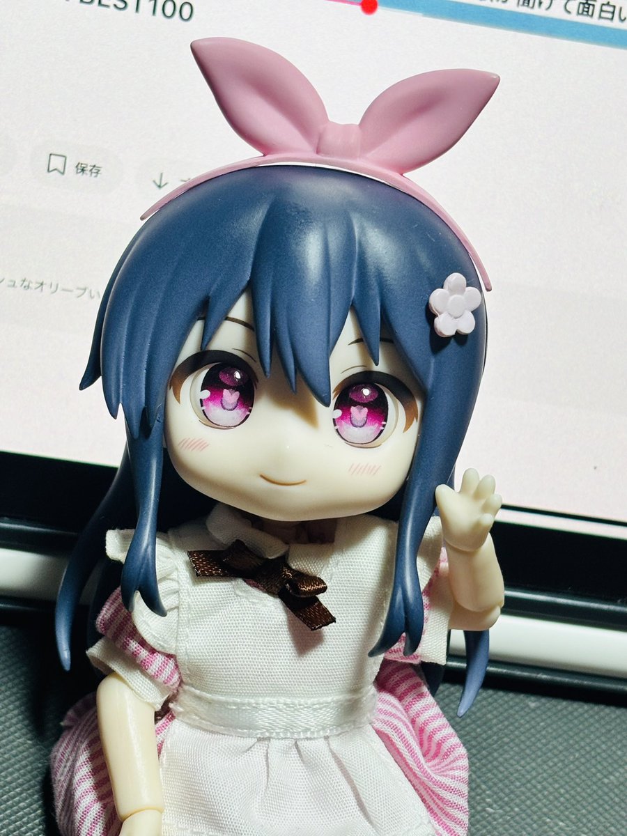 harukakakeru's tweet photo. 久々にこの子撮ったけど…
そう言えば名前ないのよね〜
何がいいかしら…
ちなみに髪は私に天使が舞い降りた！の花ちゃんのなの

#ドール #ねんどろいどどーる #ドールオーナー https://t.co/LPxJ1OofPt