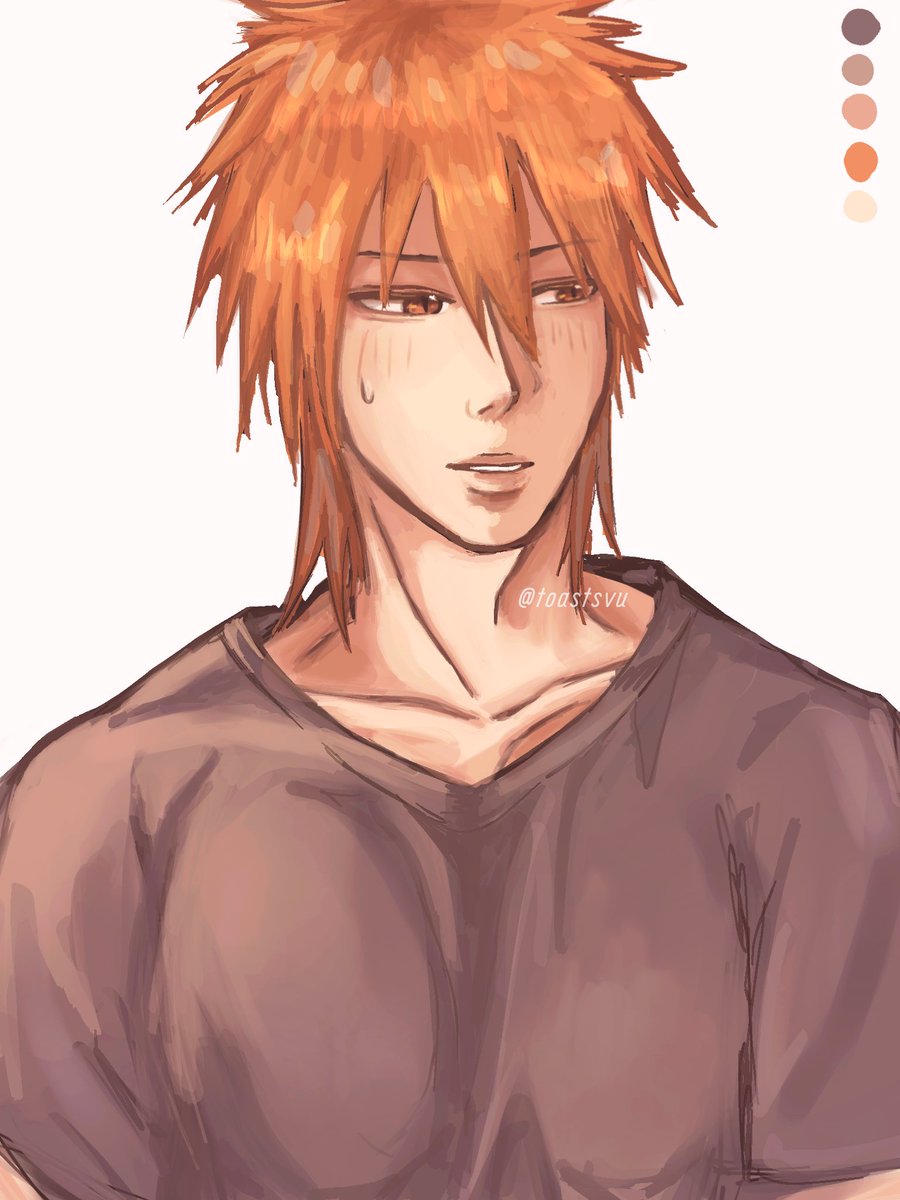 toastsvu's tweet photo. hi #BLEACH #ichigo https://t.co/KG6nas8Onn