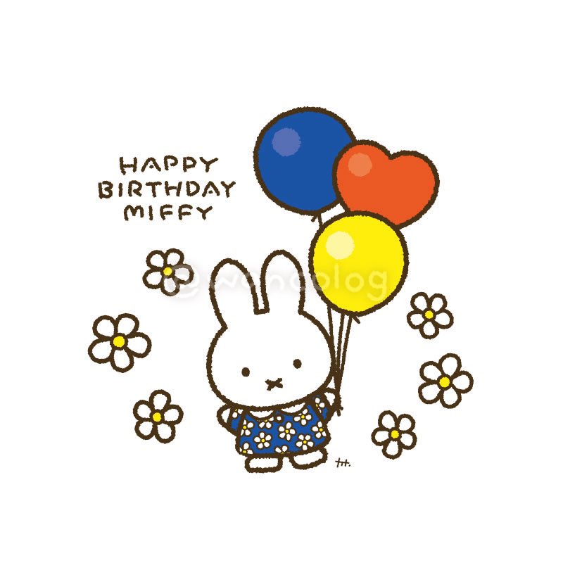 wancolog's tweet photo. 6月21日
きょうはミッフィーちゃんのお誕生日🎂
おめでとう🎈
#ミッフィー誕生日2026 
#ミッフィーの日 https://t.co/qEFAQYtqty