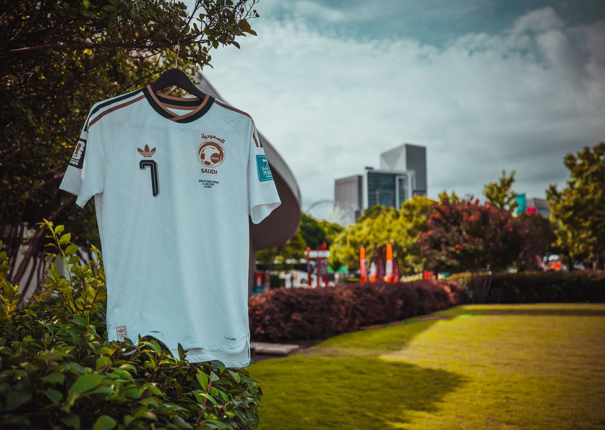 SaudiNT's tweet photo. صباح الخير من أتلانتا .. ☀️ 
⁧#قدام_بنفس_الروح⁩ | ⁦#FIFAWorldCup https://t.co/GtEQotX5QX