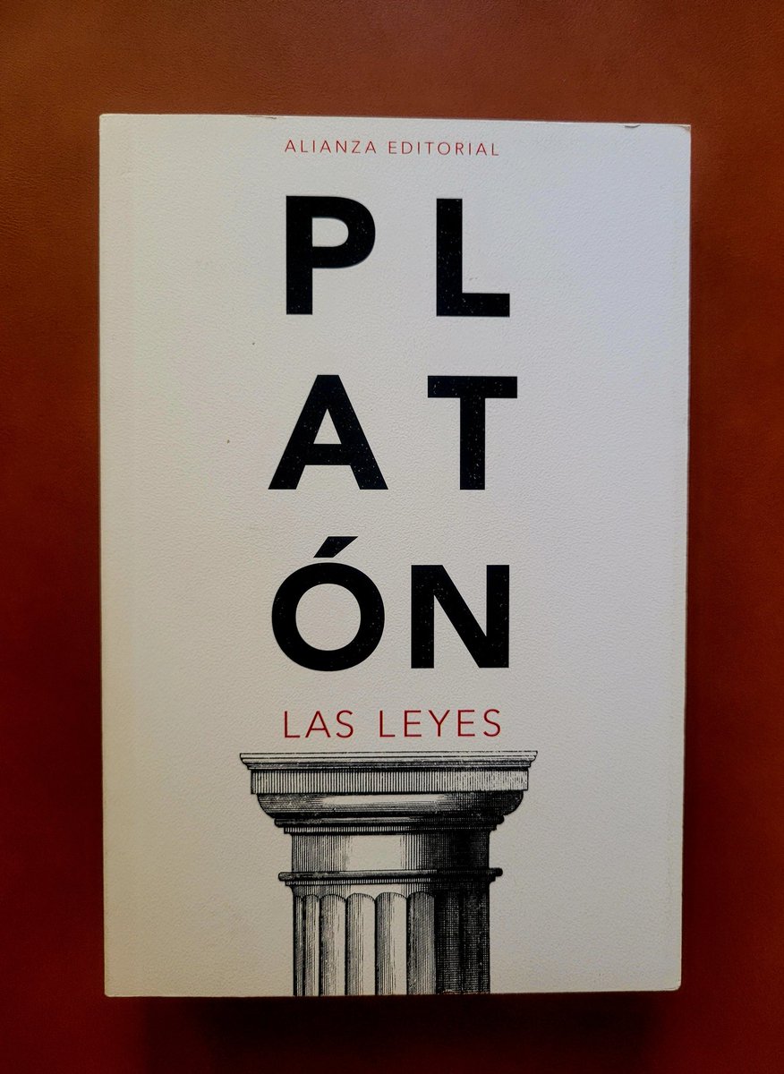 Alex_philosoph's tweet photo. «Leyes» es de las obras que más me interesan de Platón. Me sorprende lo actual que es.
Destaco su noción de educación: educar es aprender a complacerse en lo noble (bueno), a rechazar lo vergonzoso, a obedecer racionalmente y a participar en la vida común conforme a la justicia. https://t.co/XbQXeOC3Oi