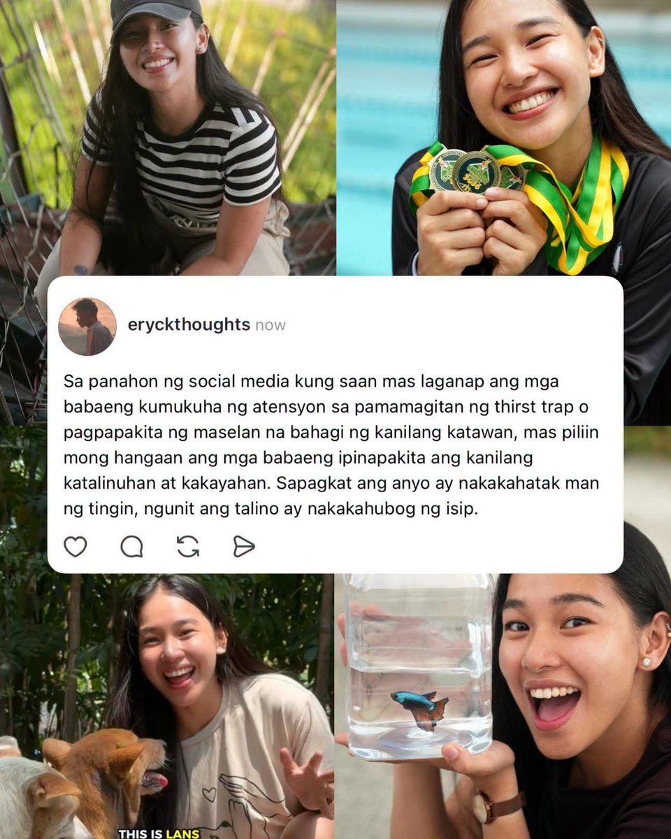 vicotinamide's tweet photo. hoy erykthoughts mga lakaki rin naman ang top consumer ng thirst traps ng mga babae online. nakakuha pa kayo ng chance maging misogynistic sa mga babaeng confident sa mga sarili nila

at tsaka i just know di kayo kakampihan at jojowain nyan ni lans sa asim nyong yan https://t.co/F3SXrk8Ndy