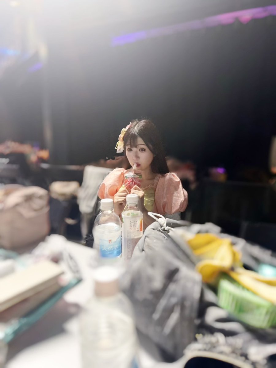 kaho_tsuji2's tweet photo. あめちゃんに盗撮されてた、本日のライブ直後の辻。❤︎

#らぶみー 
#こだま https://t.co/VNPRCIx1DA