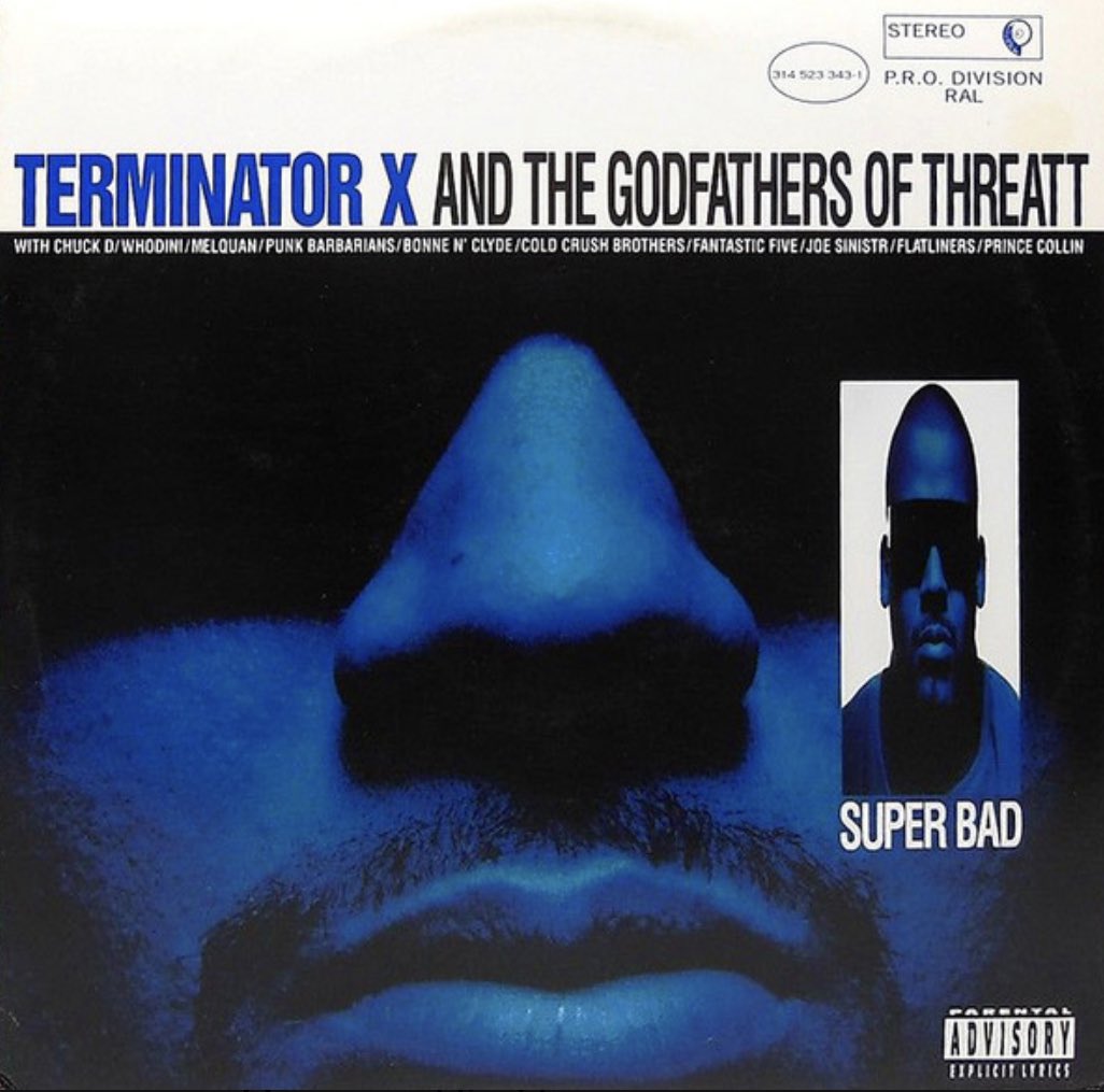 GrownUpRap's tweet photo. Rap History: Terminator X &amp; The Godfathers Of Threatt - ‘Super Bad’, released June 21, 1994. https://t.co/hi5jTjJo59